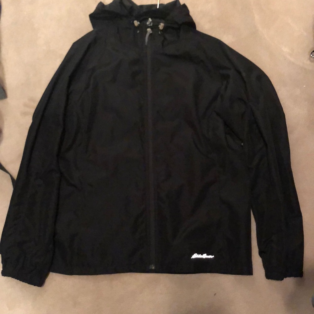 Eddie Bauer packable rain shell